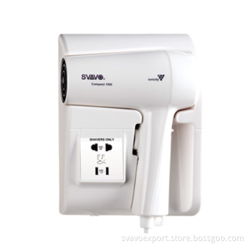 Hotel Hair Dryer with Power Supply Socket V-175c